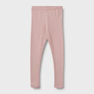 Rib Leggings Maddy in Rose Frost