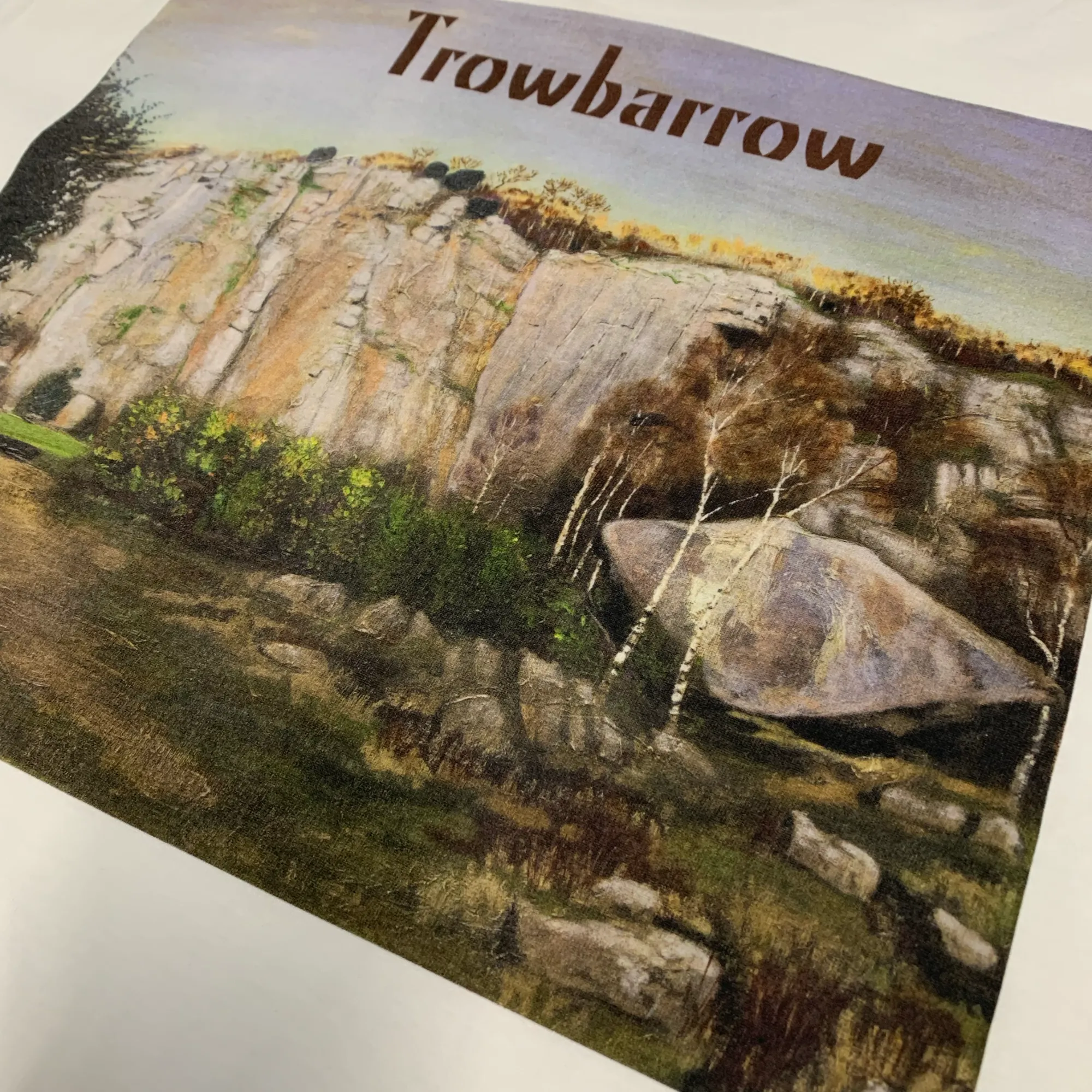 Rock Run Trowbarrow Graphic Organic Cotton T-Shirt - Unisex
