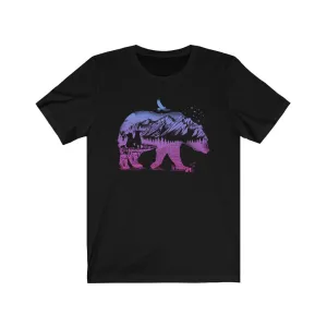 Rocky Bear Pink & Purple T-Shirt