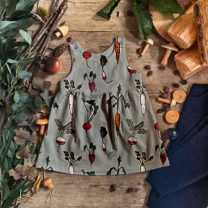 Root Veg Pinafore Dress