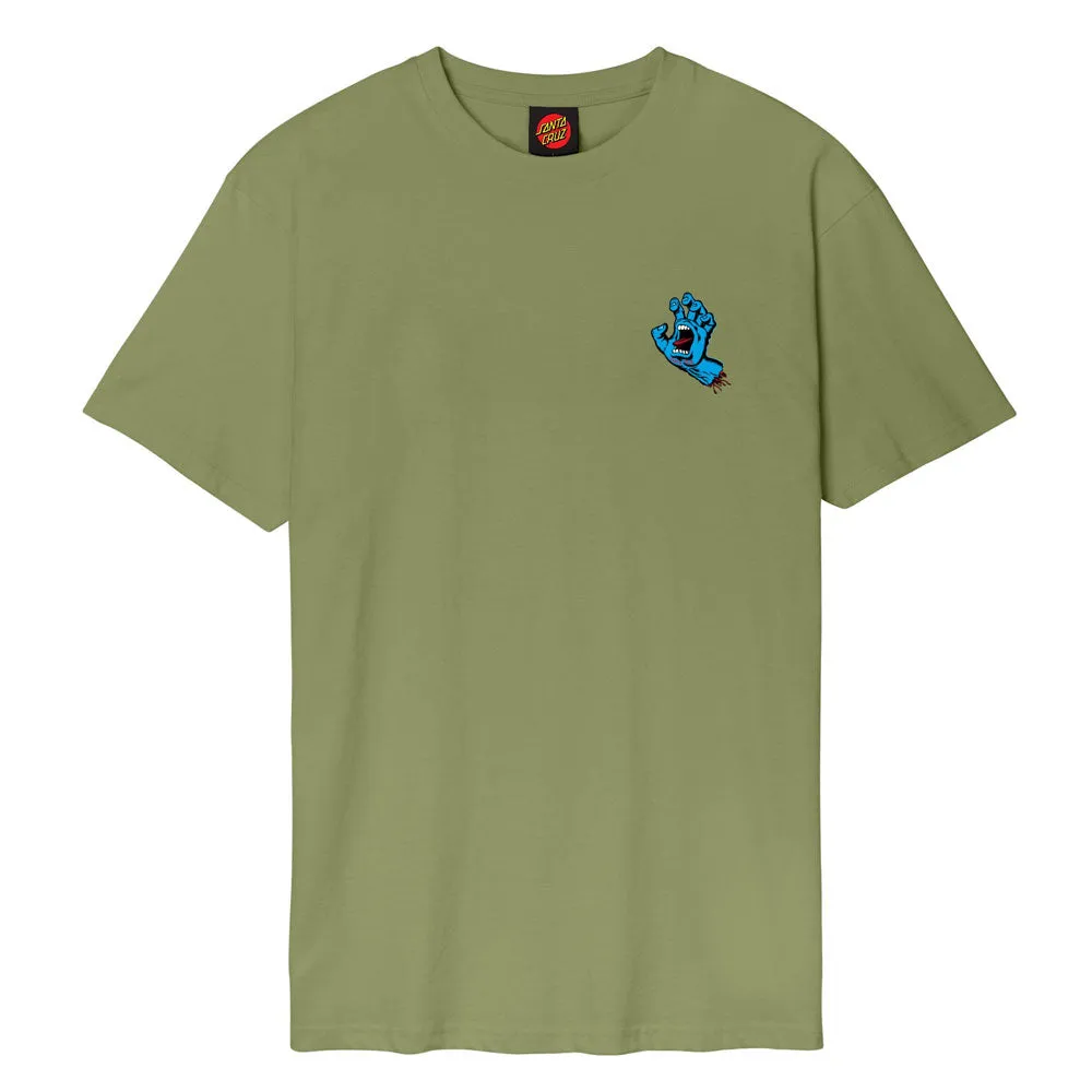 Santa Cruz Screaming Hand Chest T-Shirt