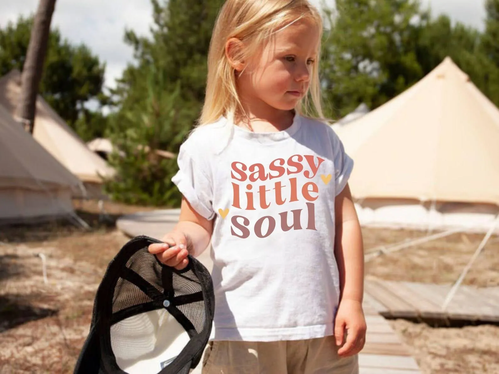 Sassy Little Soul Kids T-shirt