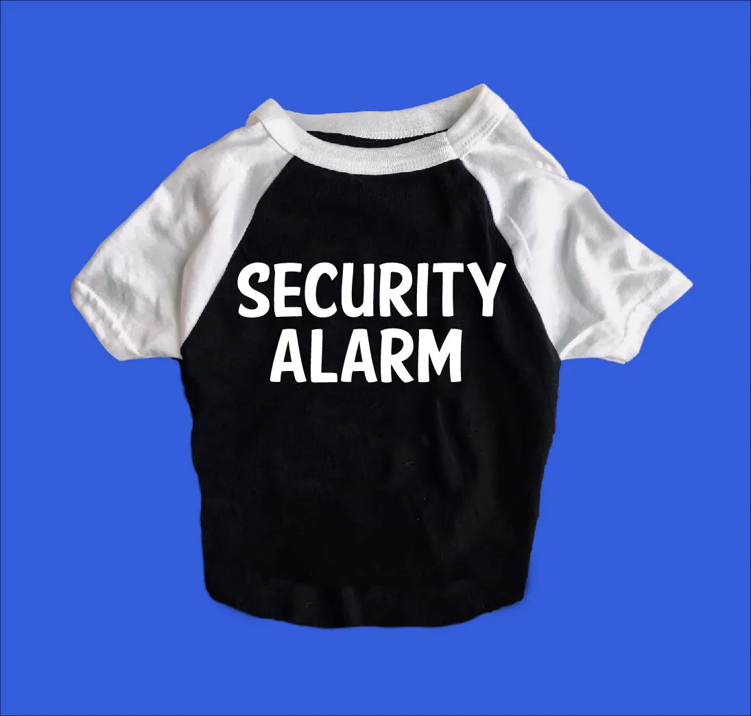 Security Alarm Shirt | Dog Shirts For Dogs