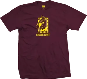 Shake Junt Chicken Guts T-Shirt - Burgundy