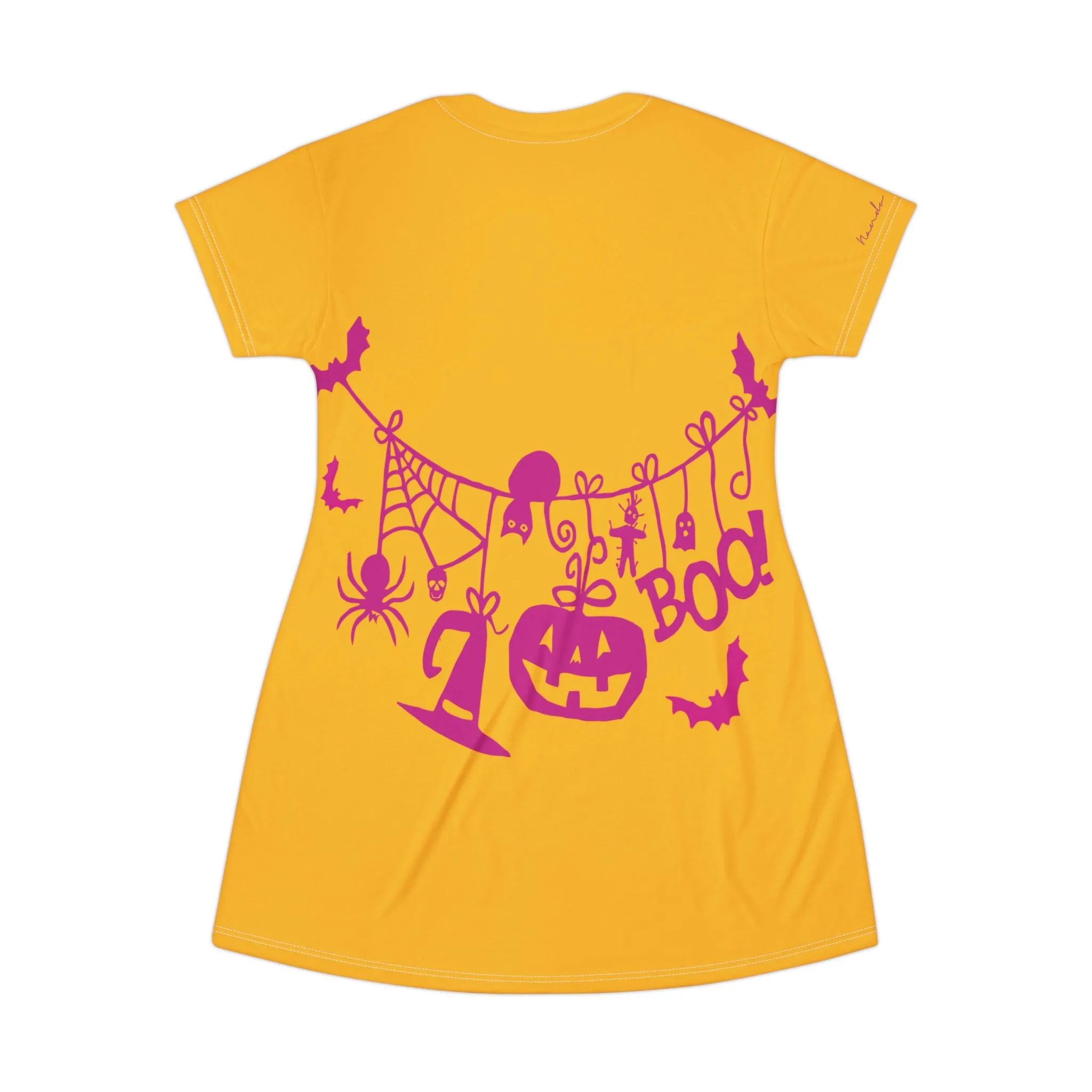 Shirtdress, Yellow Boo Party