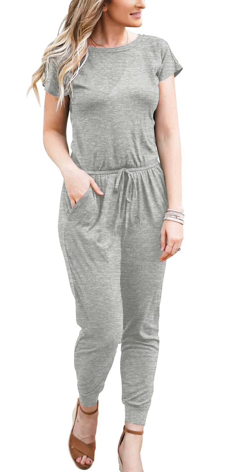 Short Sleeve Jumpsuits