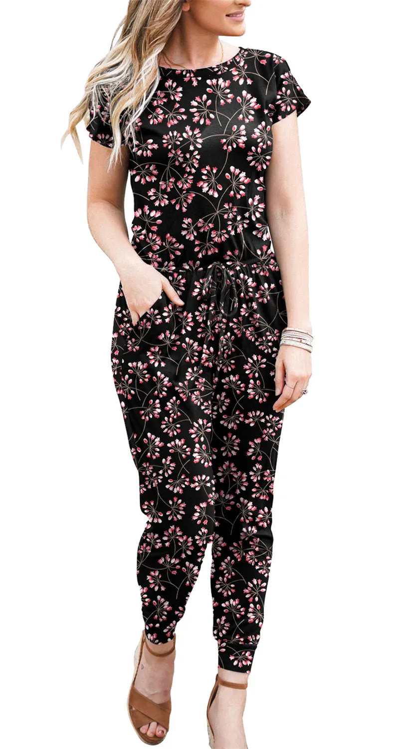 Short Sleeve Jumpsuits
