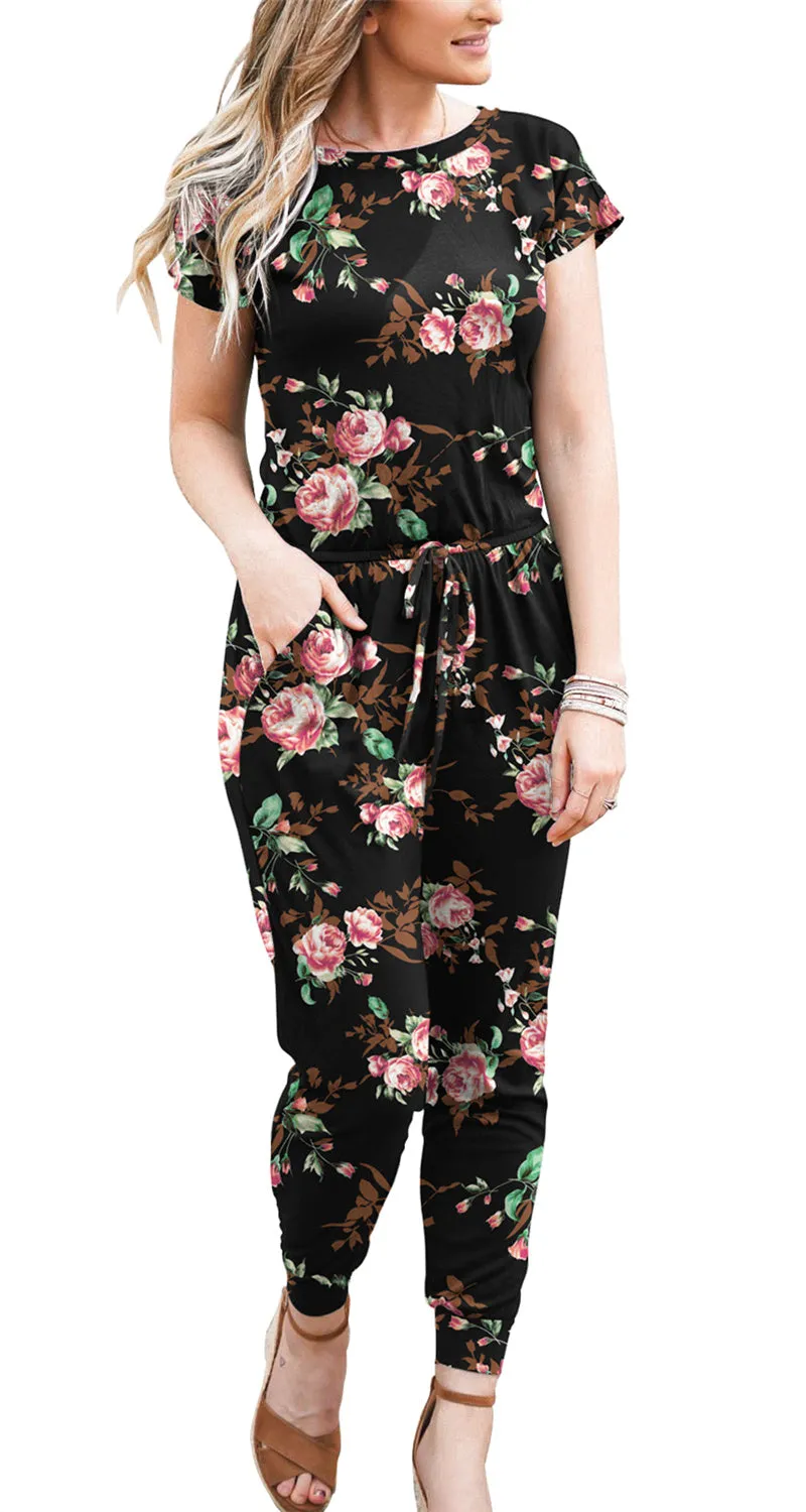 Short Sleeve Jumpsuits