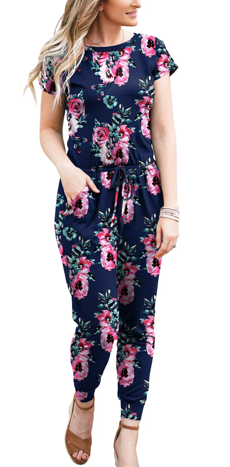 Short Sleeve Jumpsuits