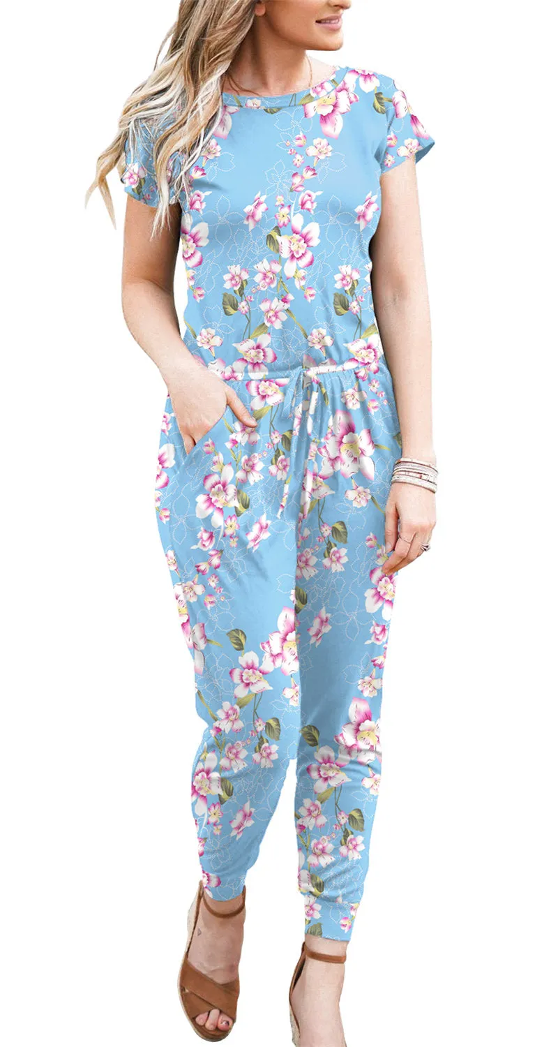Short Sleeve Jumpsuits