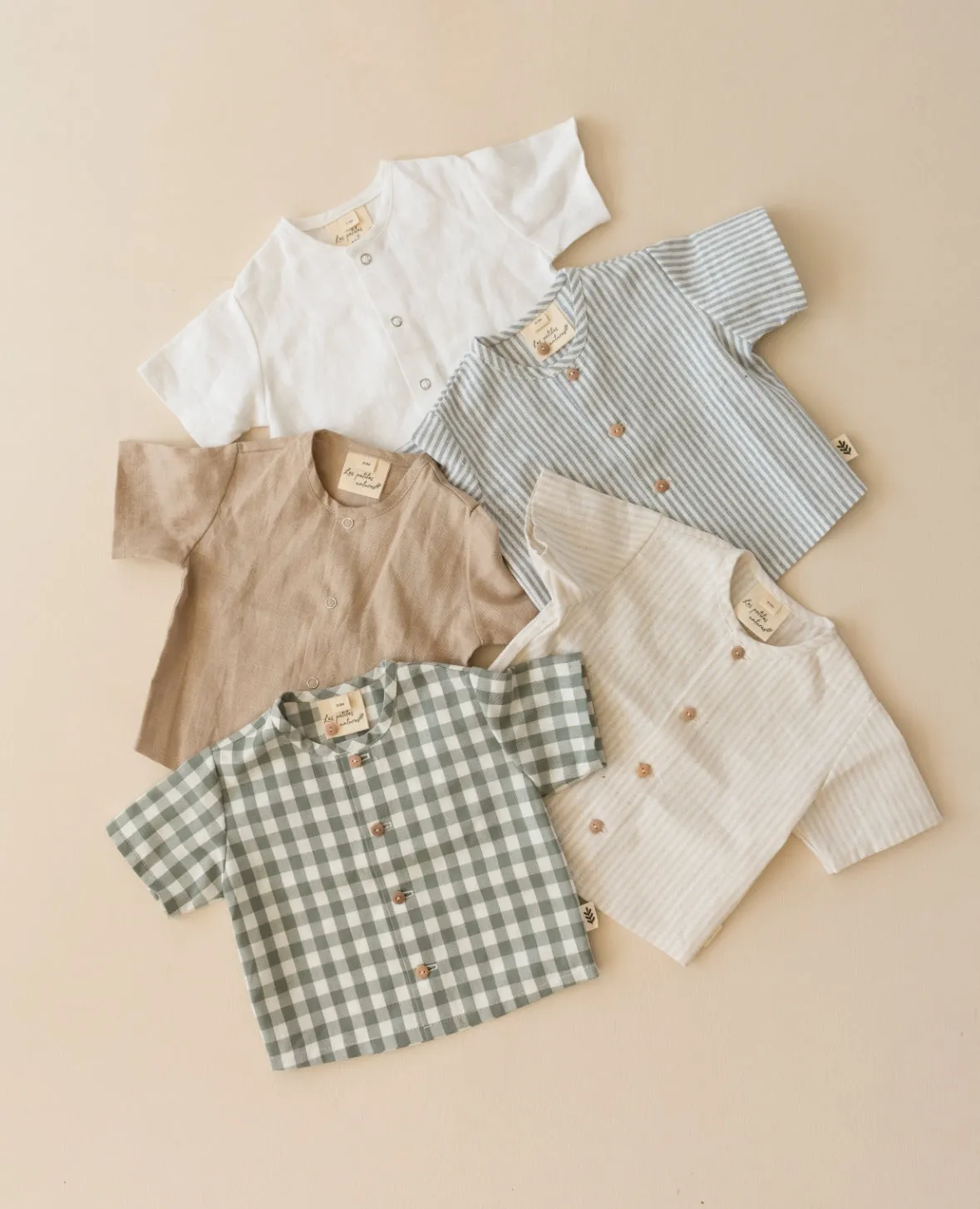 Short-Sleeved Shirt - Gingham Shale