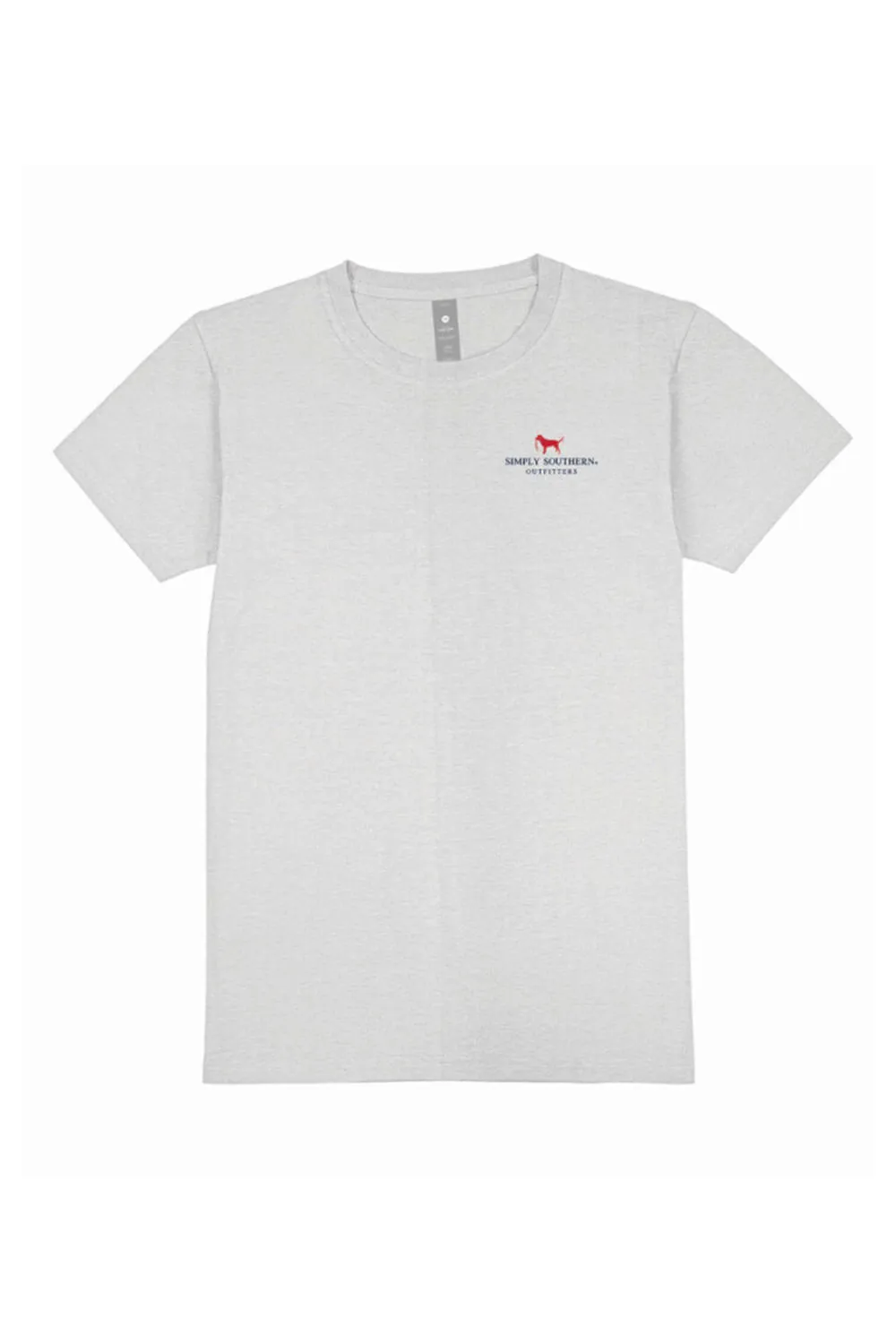 Simply Southern Bass T-Shirt for Men in Grey | MN-SS-BASS-STAR