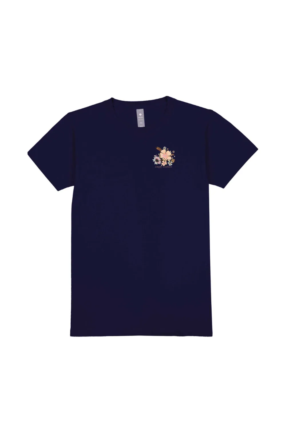 Simply Southern Youth I’d Rather Be Reading T-shirt for Girls in Navy | YTH-SS-READ-NAVY