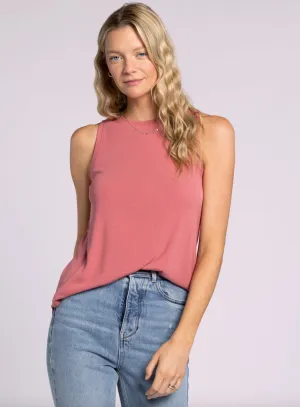 Sinclair Tank -- Slate Rose