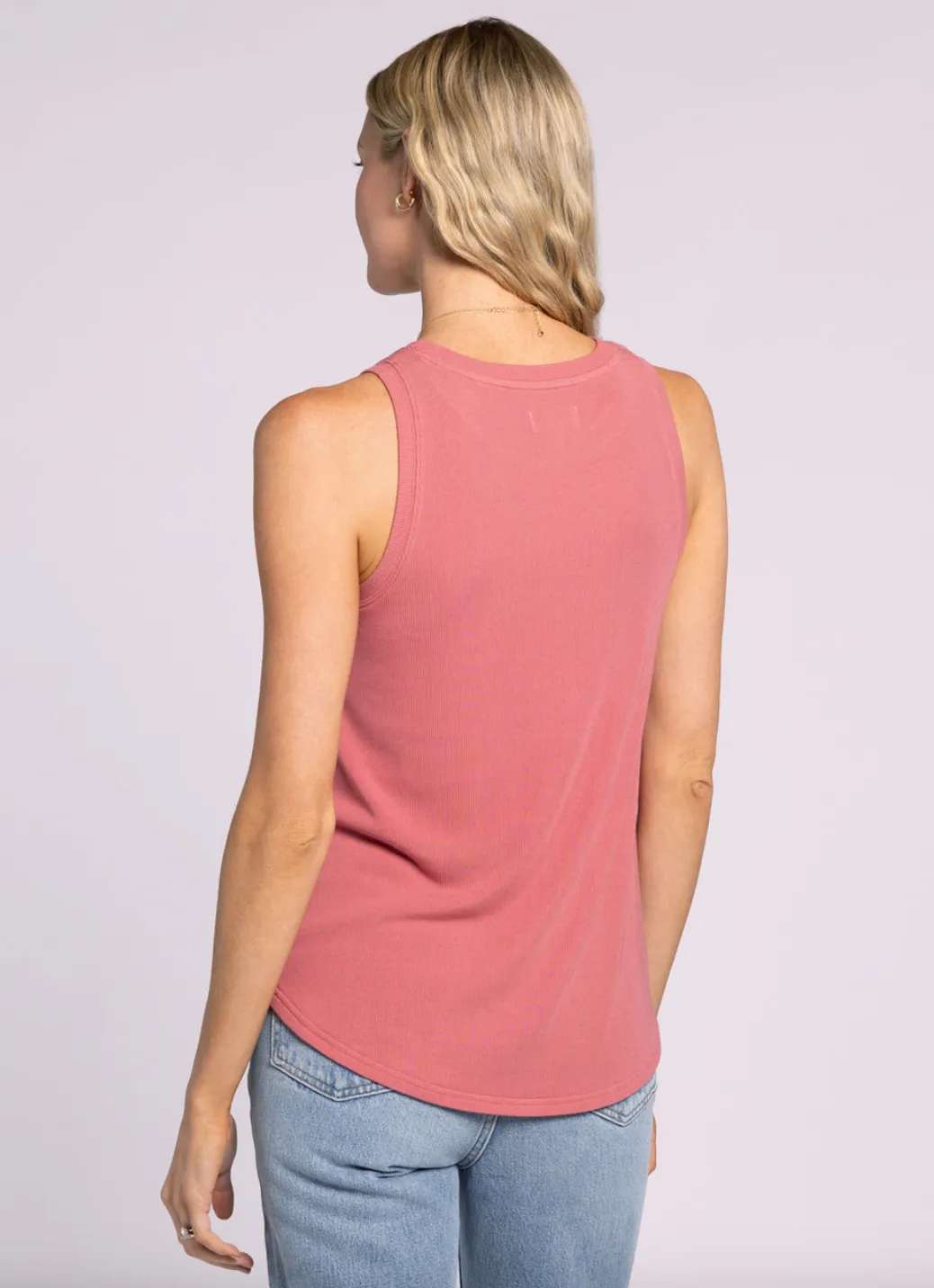 Sinclair Tank -- Slate Rose