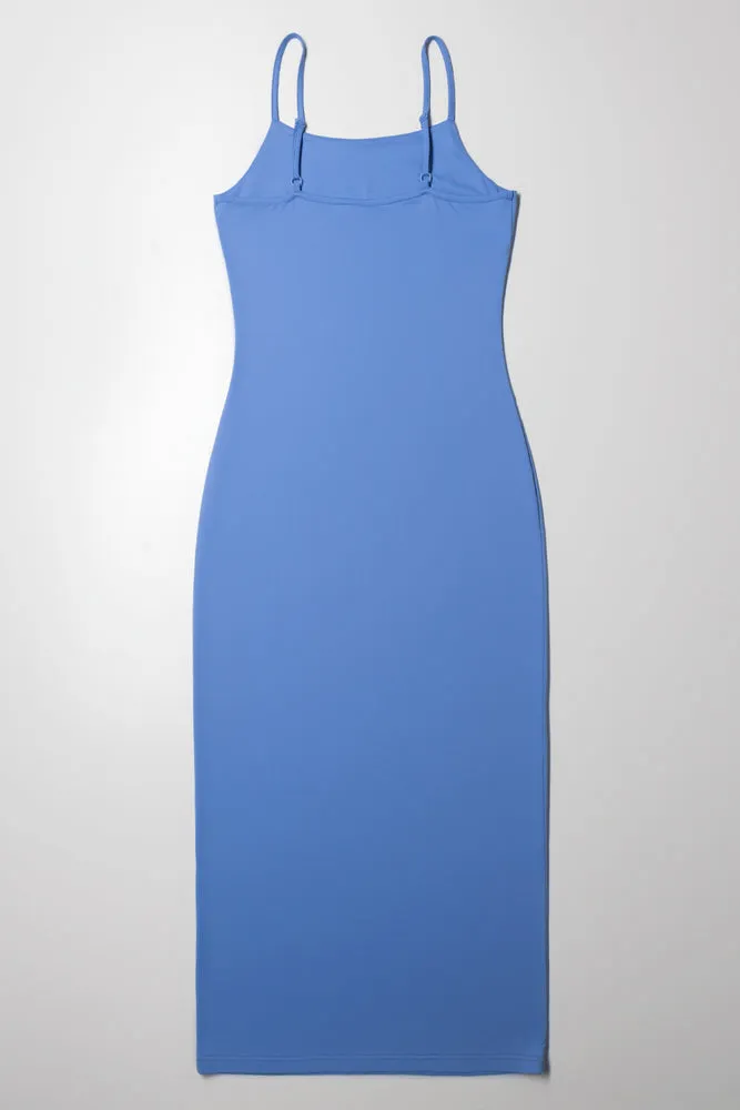 Slinky Dress Blue