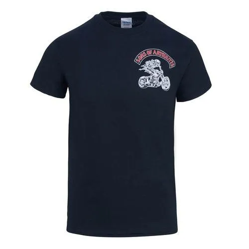 Sons of Arthritis Bad to the Bone Chapter Biker T-Shirt