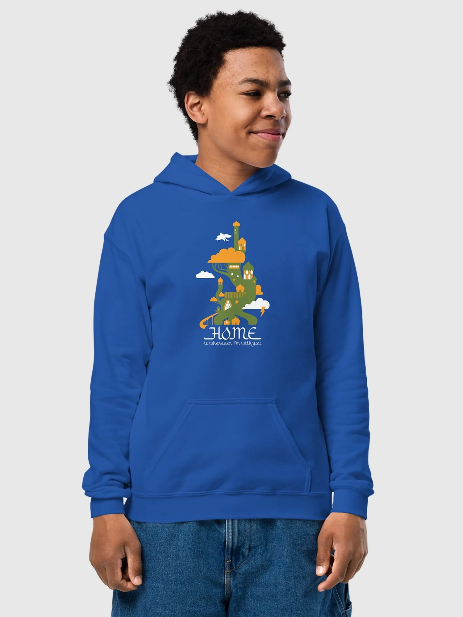 Spellbound Home is Wherever I'm with You Kid's Hoodie