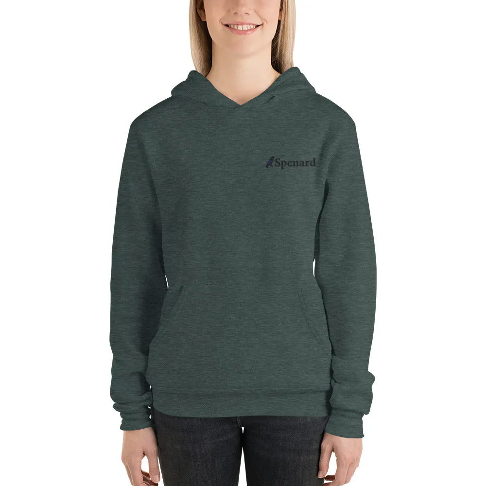 Spenard White Raven Hoodie