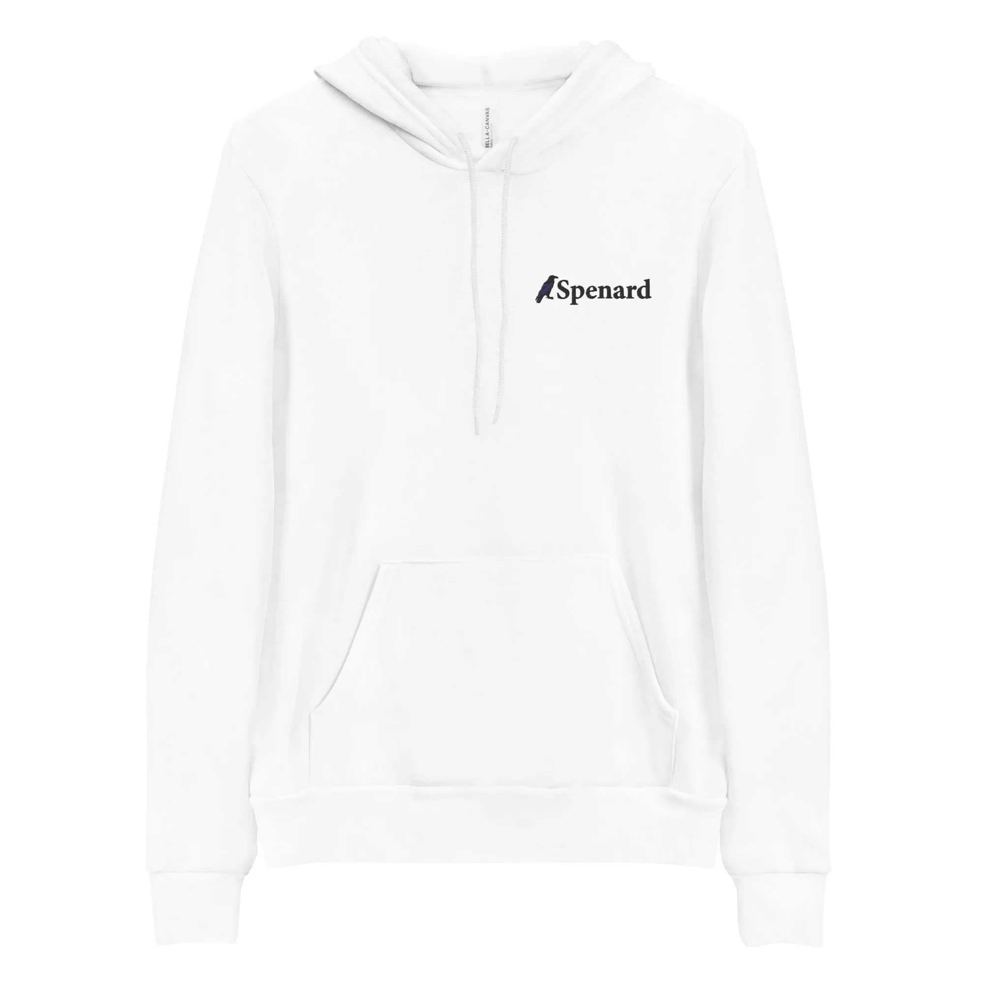 Spenard White Raven Hoodie