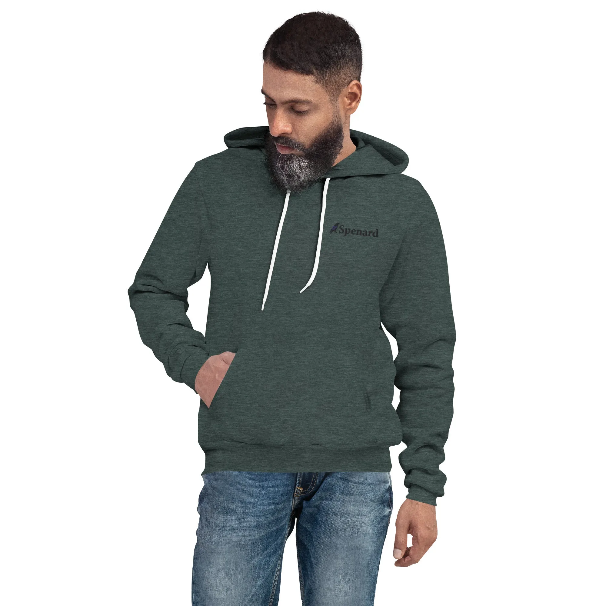 Spenard White Raven Hoodie