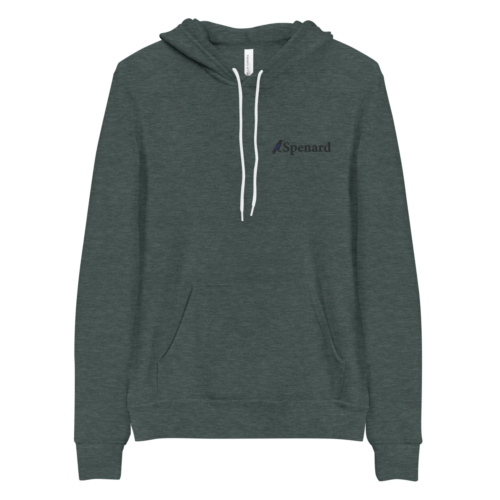 Spenard White Raven Hoodie