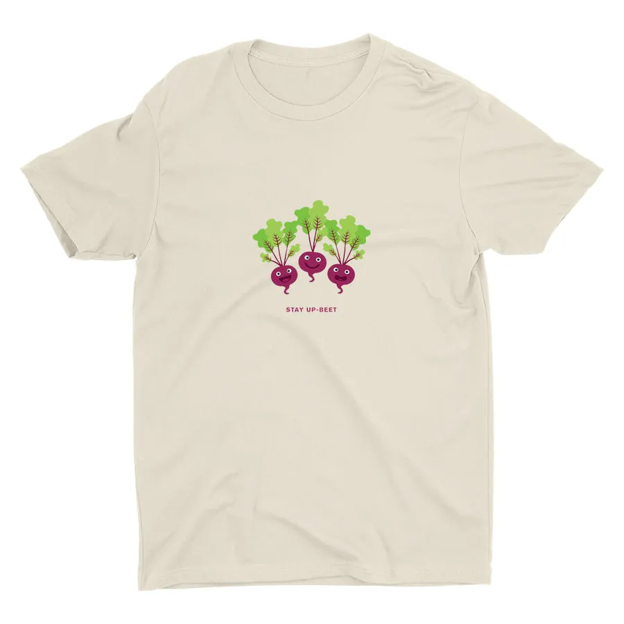 STAY UP-BEET Cotton Tee
