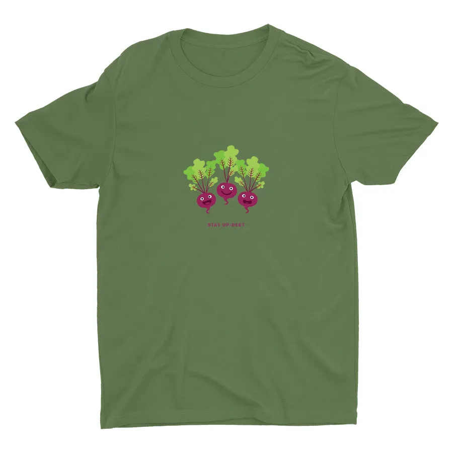 STAY UP-BEET Cotton Tee