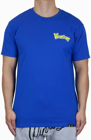 Stay Winning Warriors Blue Tee