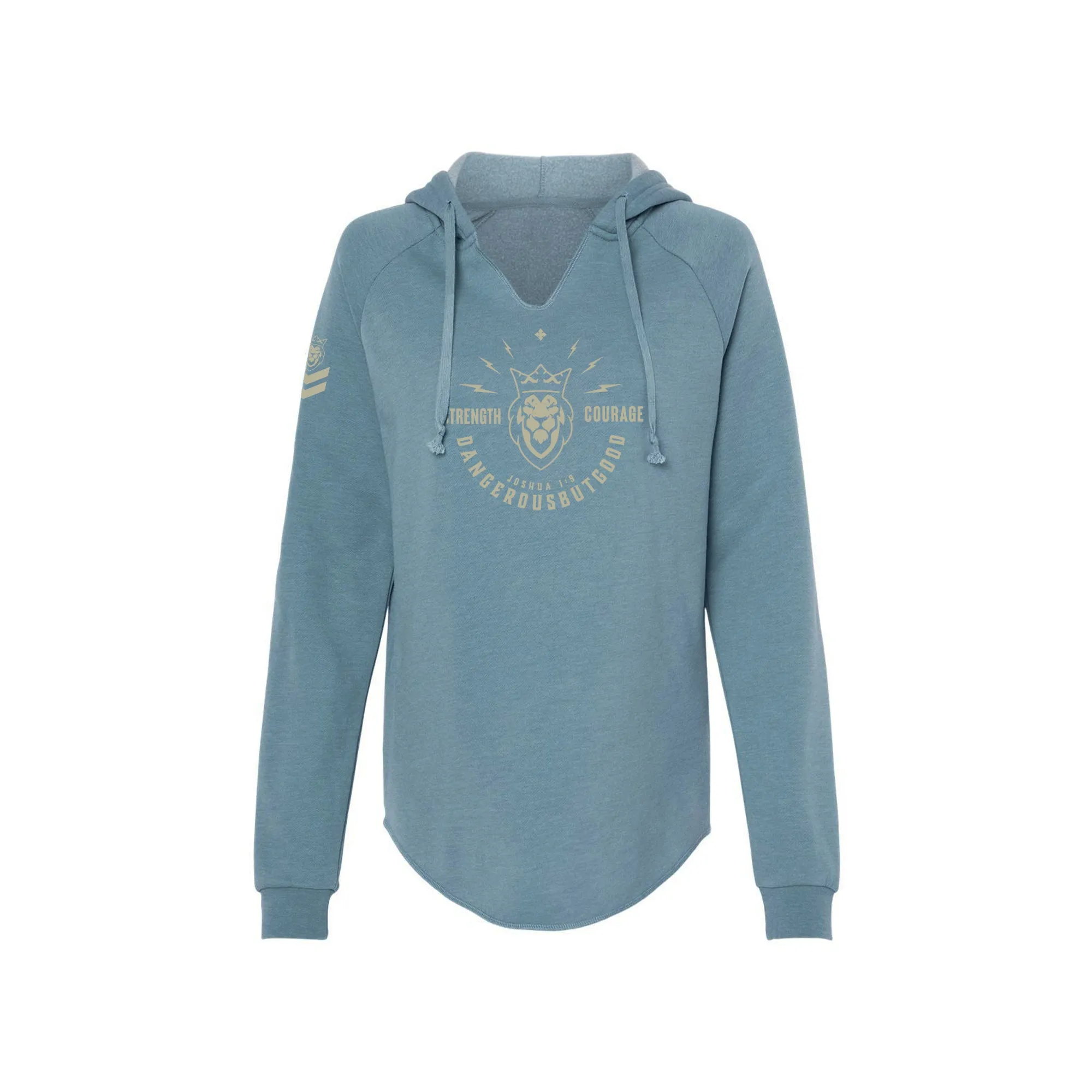 Strength & Courage Ladies Hoodie