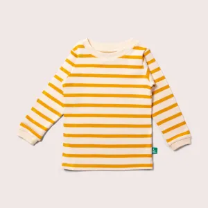 Stripes Forever Gold Long Sleeve T-Shirt