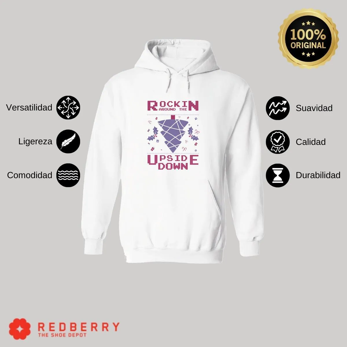 Sudadera Deportiva Hombre Navideña Hoodie 014