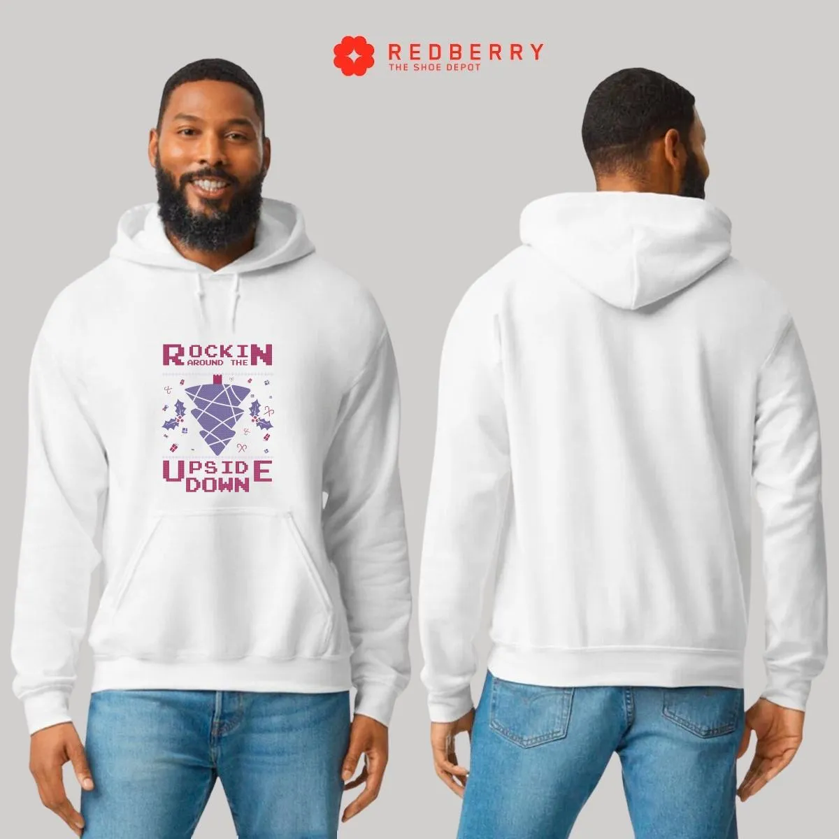 Sudadera Deportiva Hombre Navideña Hoodie 014
