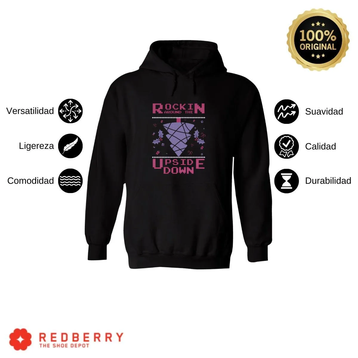 Sudadera Deportiva Hombre Navideña Hoodie 014