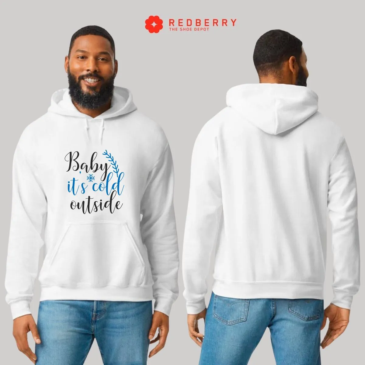 Sudadera Navideña Hombre Deportiva Hoodie 040