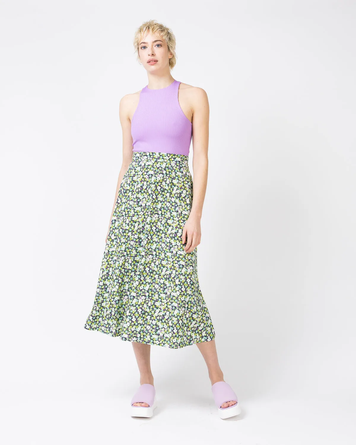 Super Freak | Midi A-Line Skirt