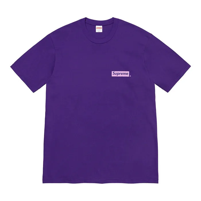 Supreme Spiral Tee- Purple