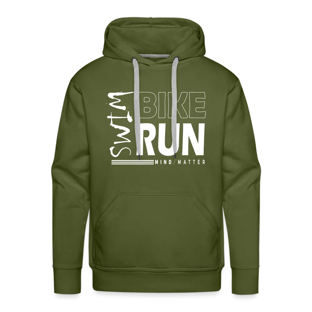 Swim-Bike-Run- Men’s Premium Hoodie