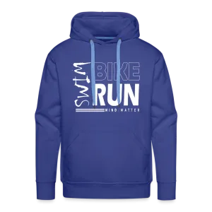 Swim-Bike-Run- Men’s Premium Hoodie
