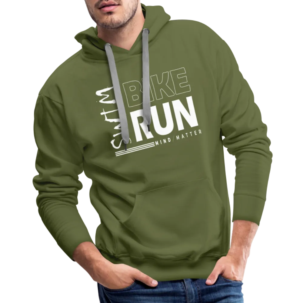 Swim-Bike-Run- Men’s Premium Hoodie