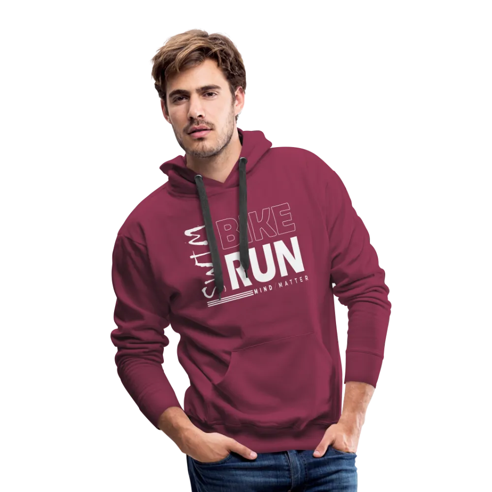 Swim-Bike-Run- Men’s Premium Hoodie