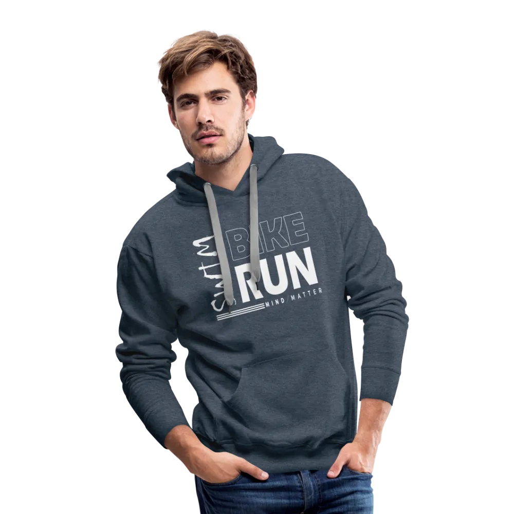 Swim-Bike-Run- Men’s Premium Hoodie
