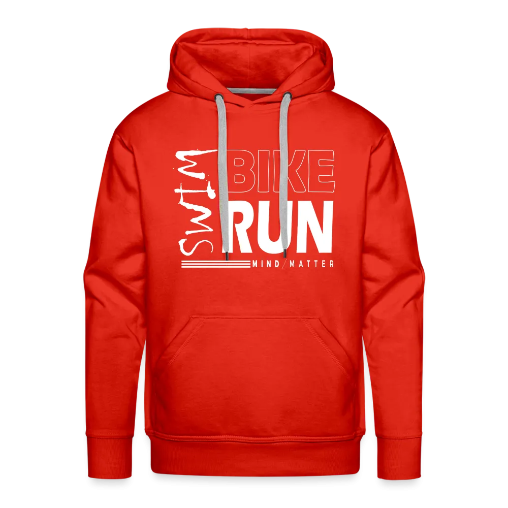 Swim-Bike-Run- Men’s Premium Hoodie