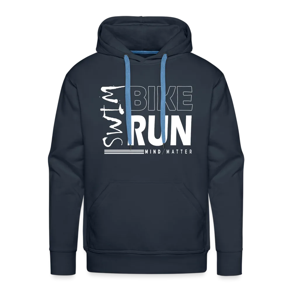 Swim-Bike-Run- Men’s Premium Hoodie