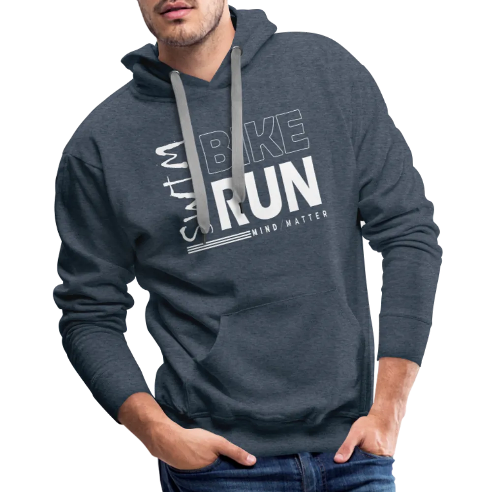 Swim-Bike-Run- Men’s Premium Hoodie