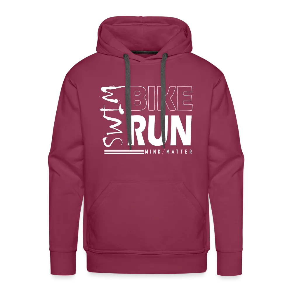 Swim-Bike-Run- Men’s Premium Hoodie