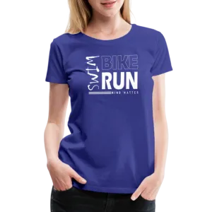 Swim-Bike-Run- Women’s Premium T-Shirt
