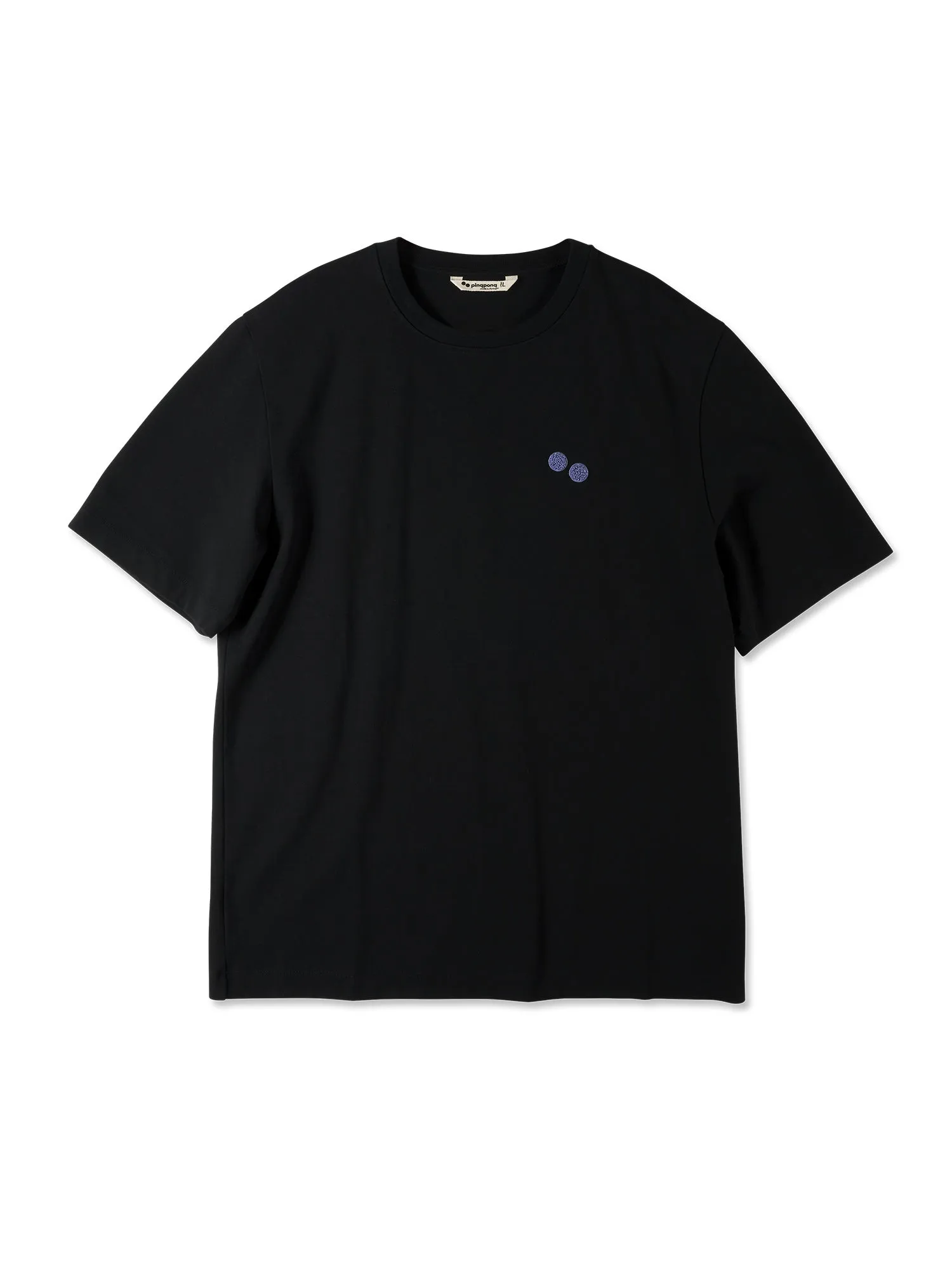 T-Shirt Cotton - Black Frottee Pool (Male)
