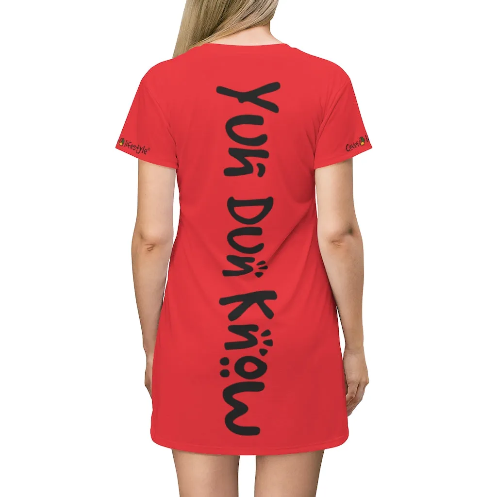 T-Shirt Dress (AWD-YDK-RED)