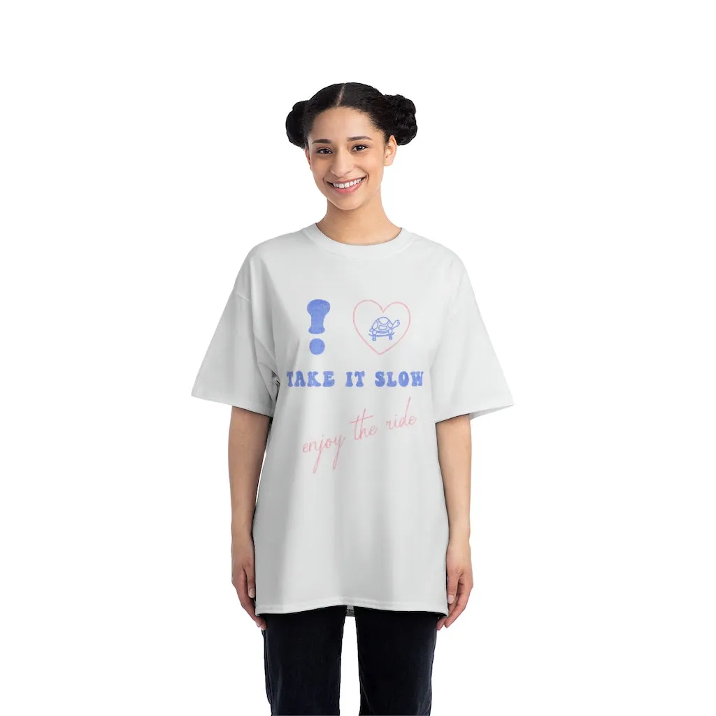 Take It Slow Heavy Weight Short-Sleeve Oversized T-Shirt